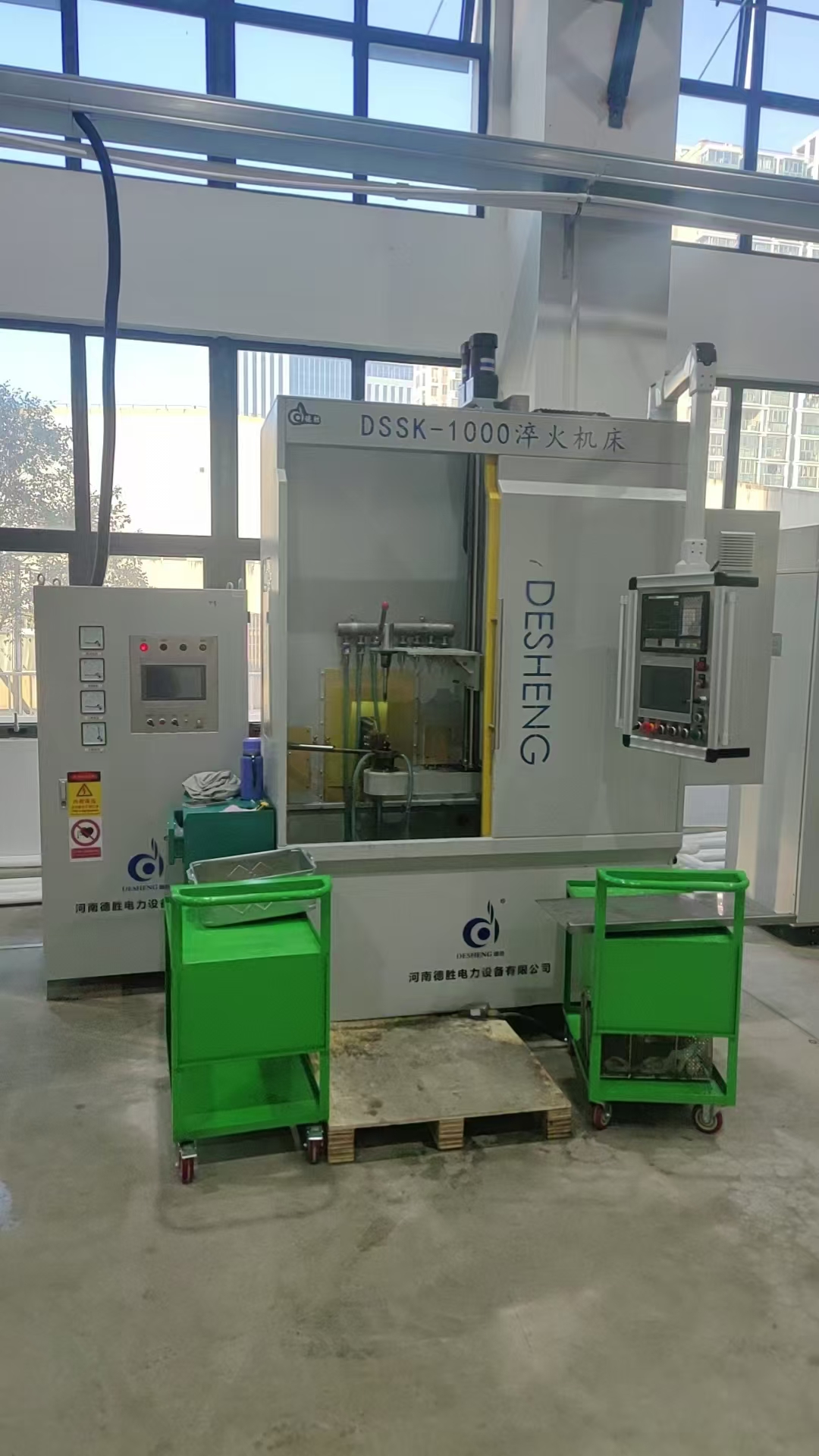 100KW齒條淬火機